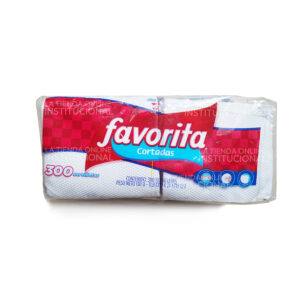 servilleta cortada x 300 un