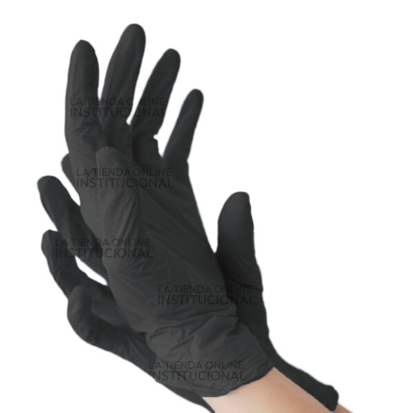 guantes de nitrilo cal 6 x 100 un
