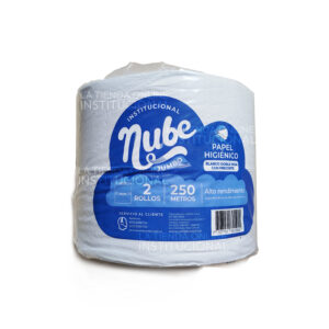 papel higiénico blanco int. 250mt x 4 un