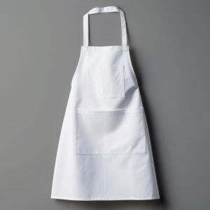 delantal plástico blanco x12 un