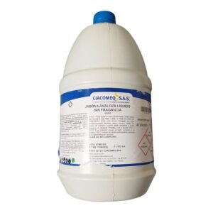 jabón líquido lavaloza antibacterial neutro galón x und