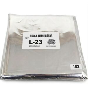 bolsa aluminio x 100 und