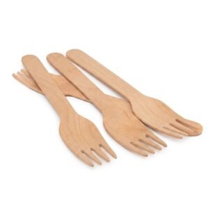 tenedor madera 16cm x 100 und